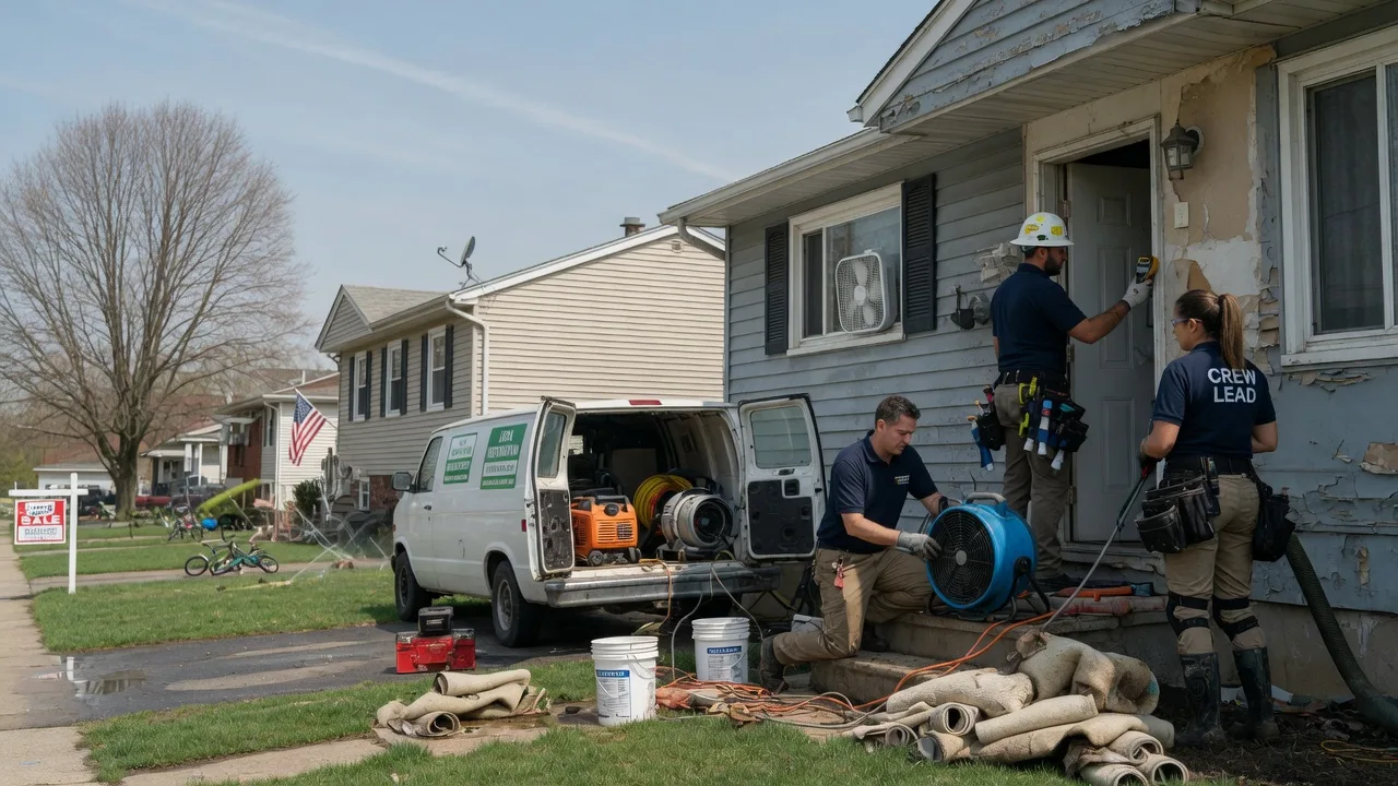 Flood Cleanup in Edgewater, MD near me